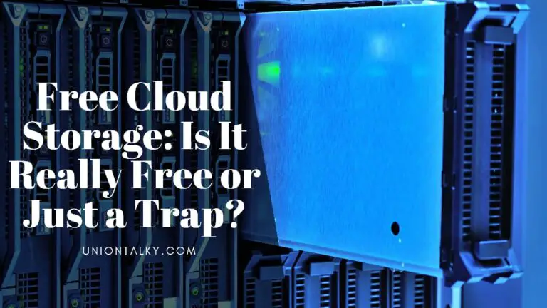 Person managing files on cloud storage, highlighting the risks of free cloud storage