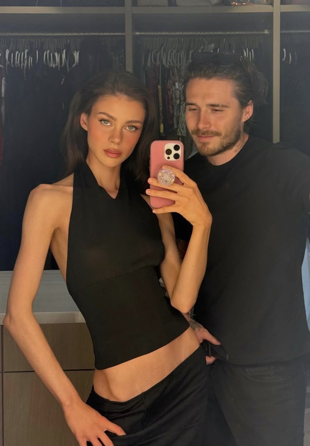 Nicola Peltz and Brooklyn Beckham celebrating a cozy and wholesome Easter together at home